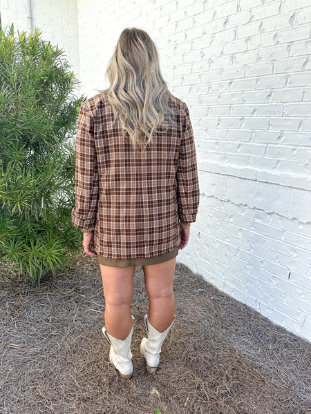 Plaid Blazer