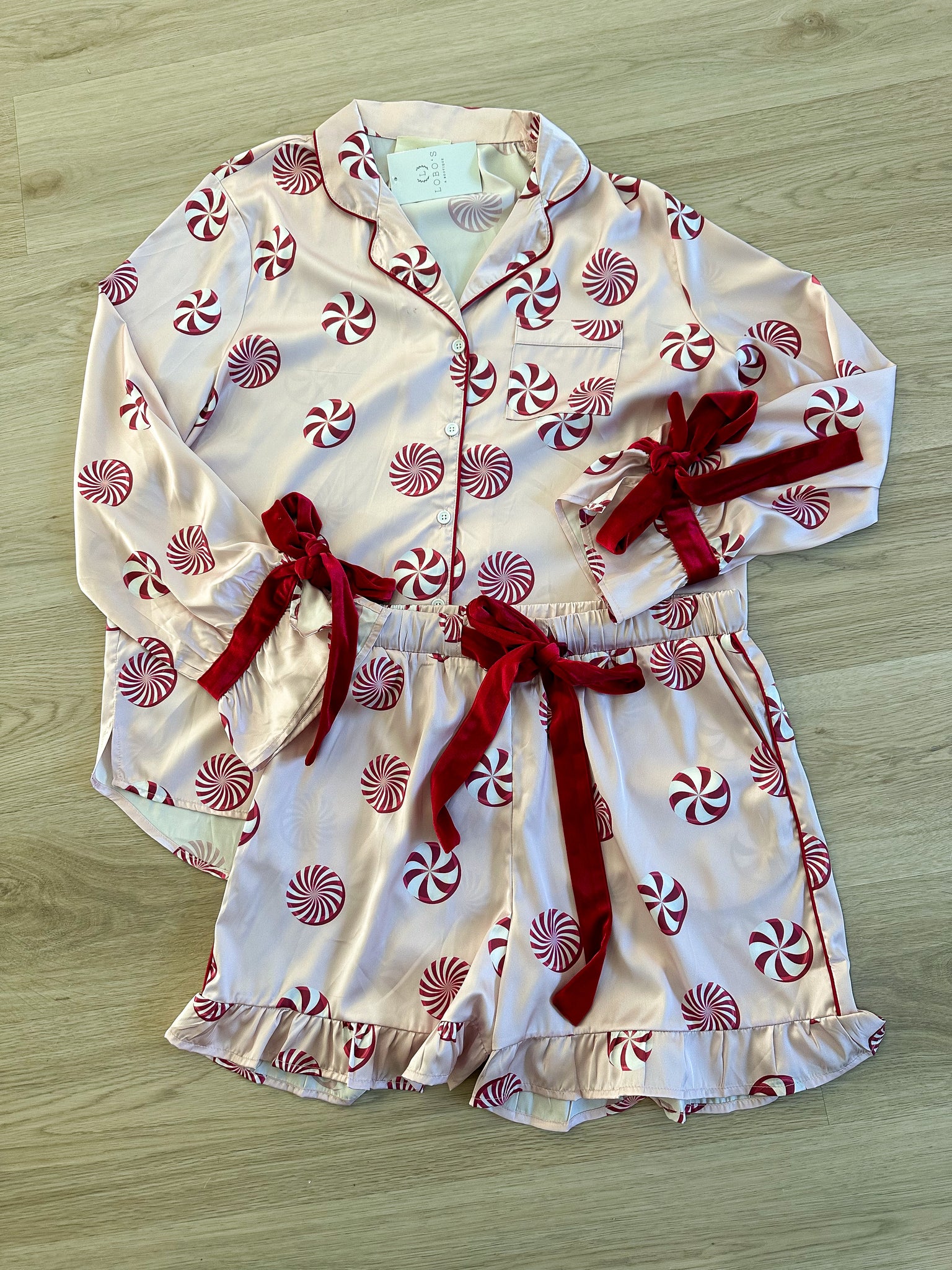 Peppermint Pajama Set