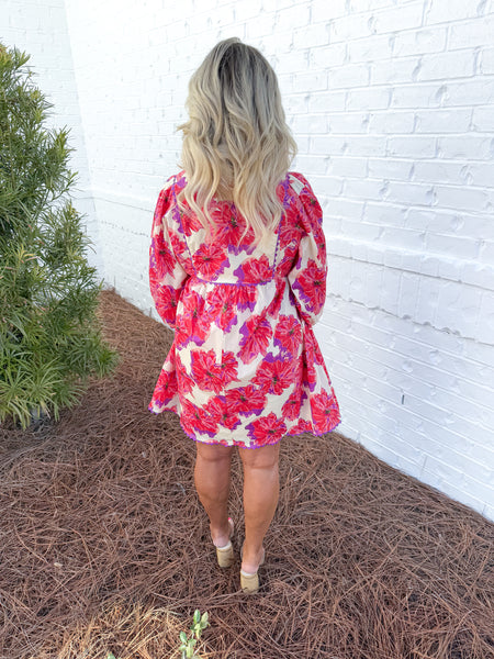 Floral Babydoll Dress