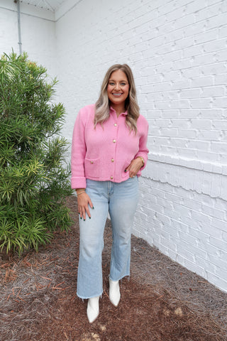 Pink Lightweight Sweater