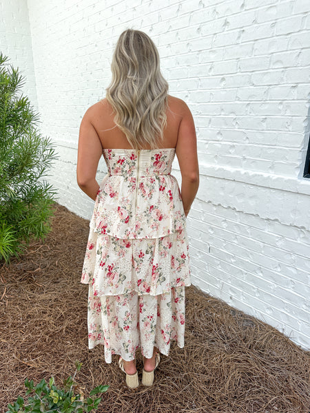 Floral Rumi Midi Dress