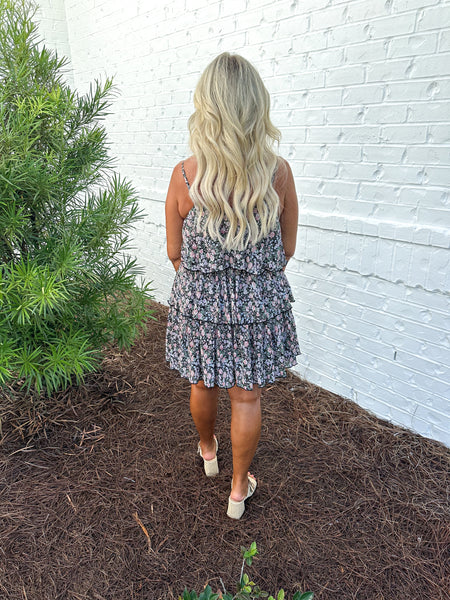 Chiffon Floral  Dress