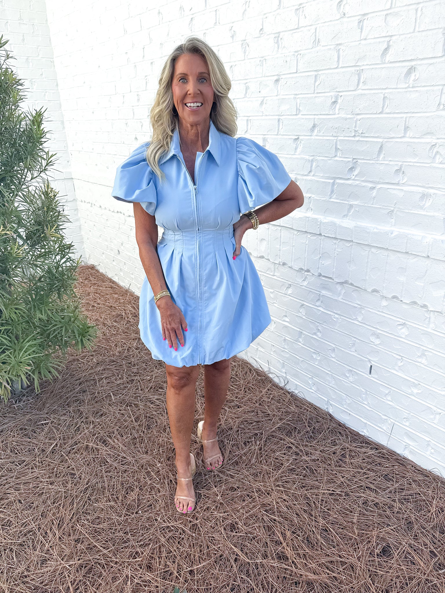 Blue Melissa Dress