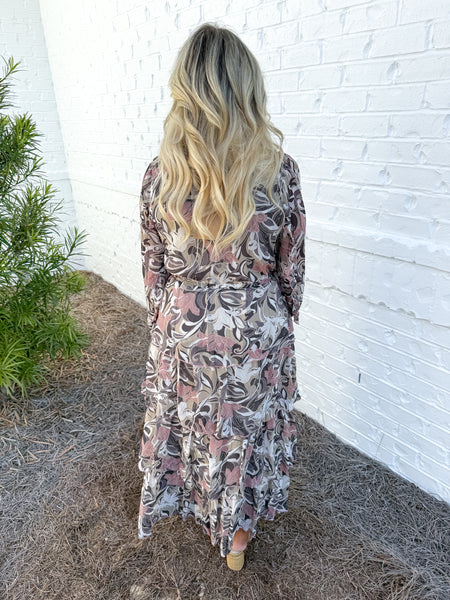 Ruffled Maxi