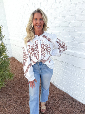 Embroidered Blouse