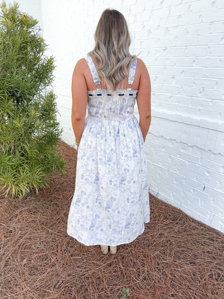 Floral Smocked Dress