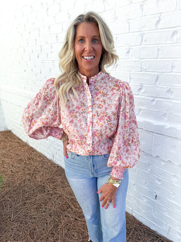 Grace Floral Top