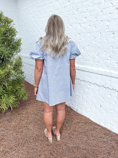 Floral Collared Dress