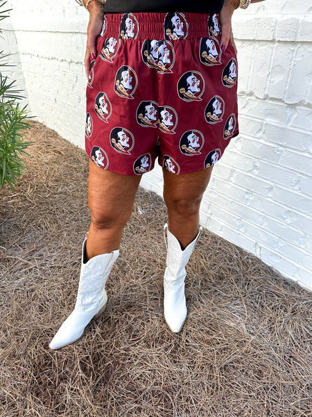 Seminoles Poplin Shorts