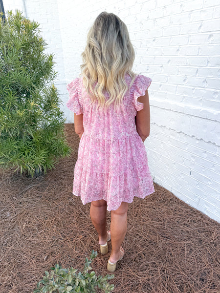 Floral Embroidered Dress