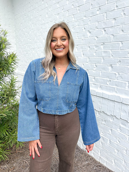 Denim Top