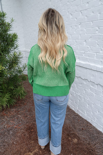 Two Toned Sweater