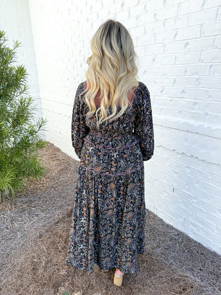 Paisley Flower Maxi