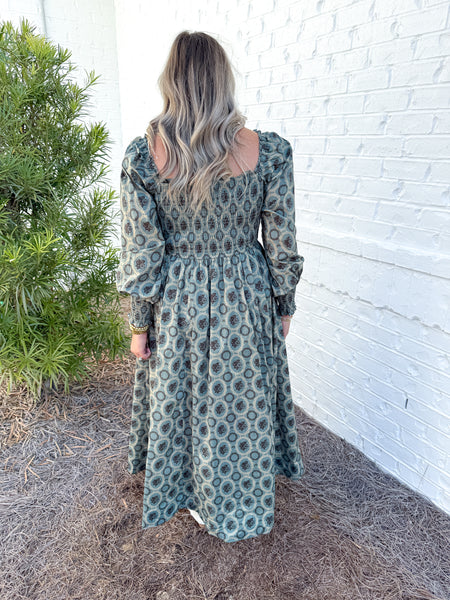 Smocked Maxi