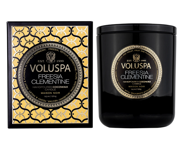 Voluspa Freesia Clementine 9.5 Oz Candle