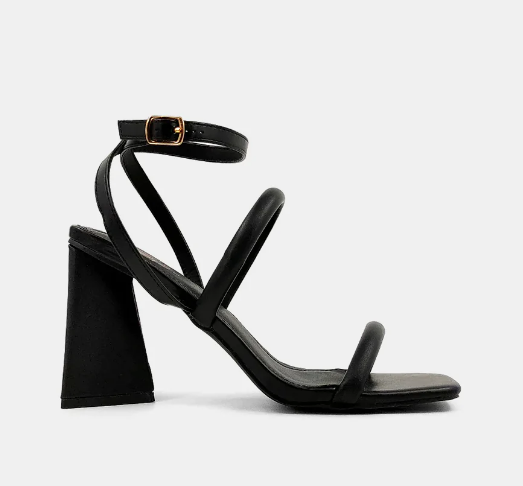 The Evangeline Heel Black